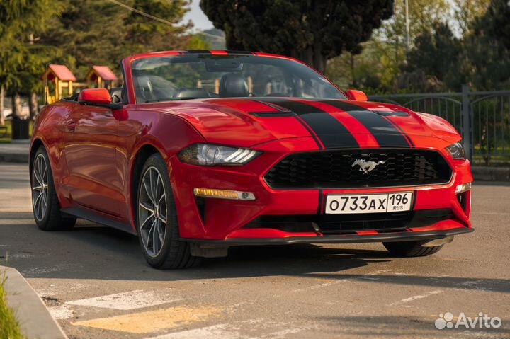 Прокат автомобиля Ford Mustang кабриолет