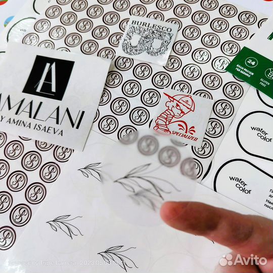 Наклейки на заказ. Печать наклеек