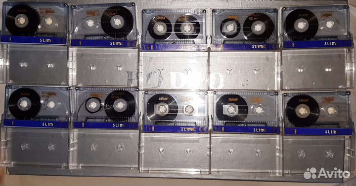 Аудиокассеты.saehan 90 min