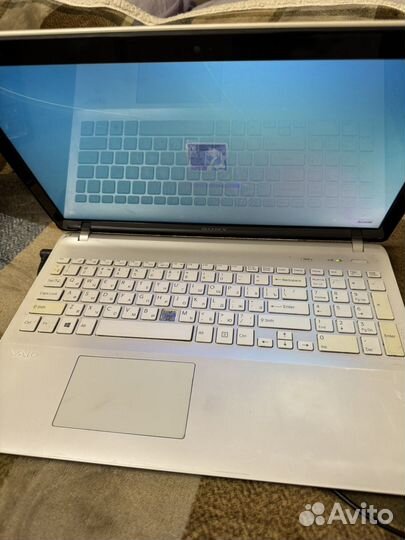 Ноутбук на запчасти sony vaio