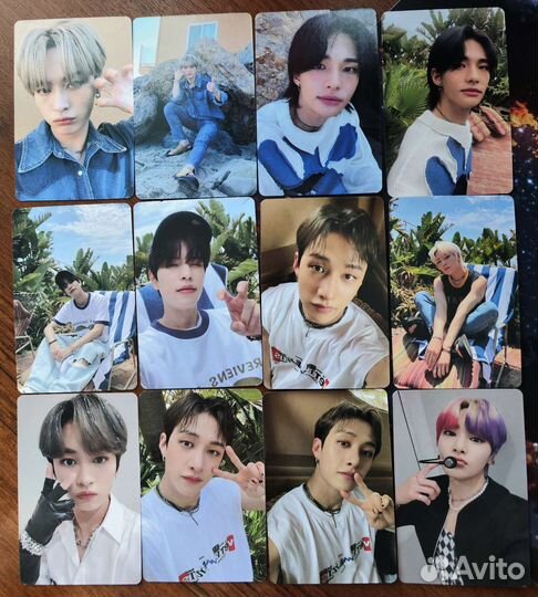Карты Stray Kids k-pop (55 штук)