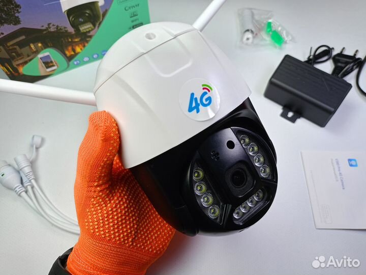 Камера видеонаблюдения 4G с симкартой