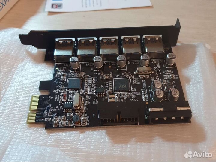 USB 3.0 карта расширения orico pci-e x1