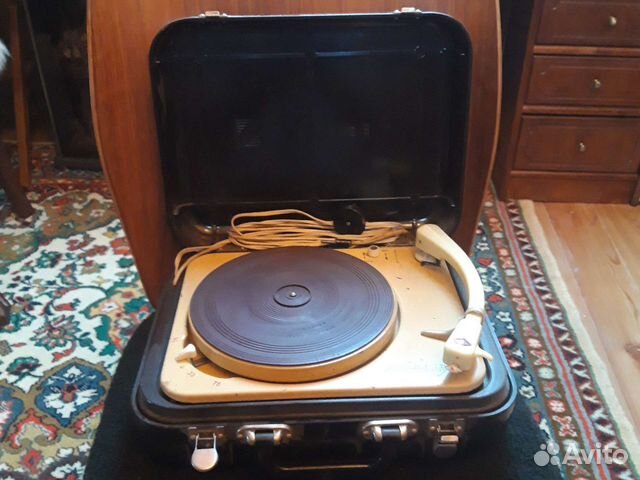 Проигрыватель виниловый концертный СССР купить в Москве | Электроника ...