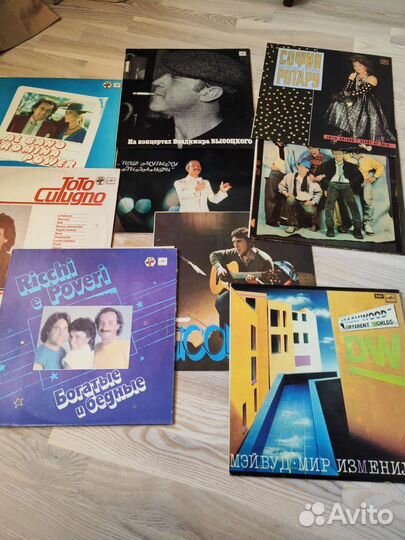 Виниловые пластинки СССР новые