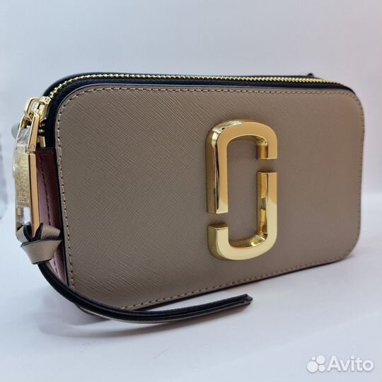 Сумка Marc Jacobs The Snapshot Beige женская