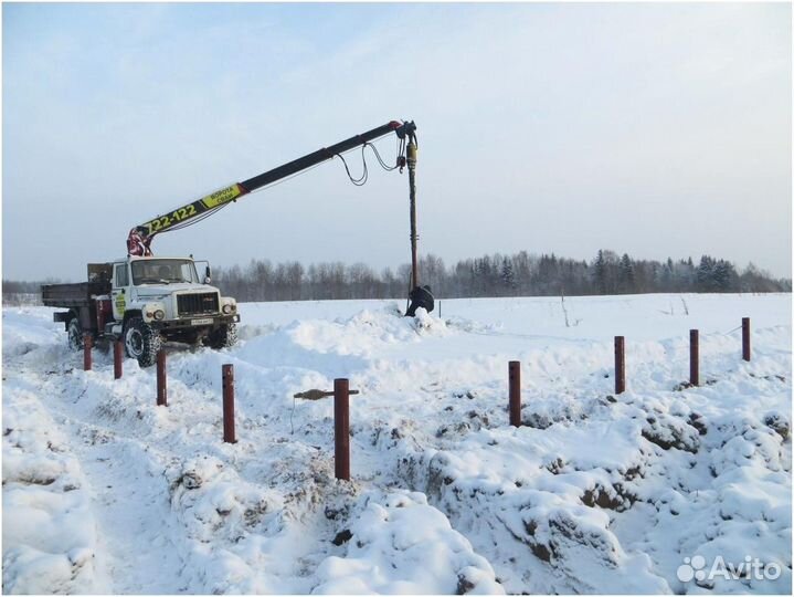 Сваи. Реконструкция фундамента винтовыми сваями