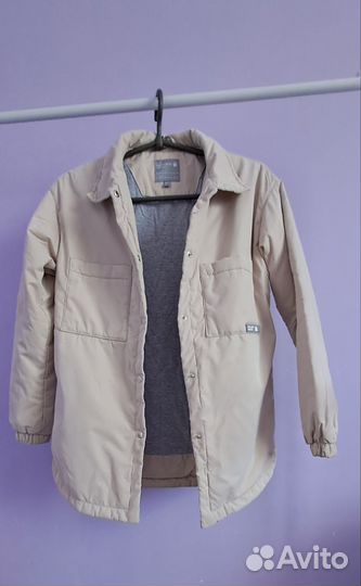 Куртка-рубашка рверсайз для девочки 152 polar bear