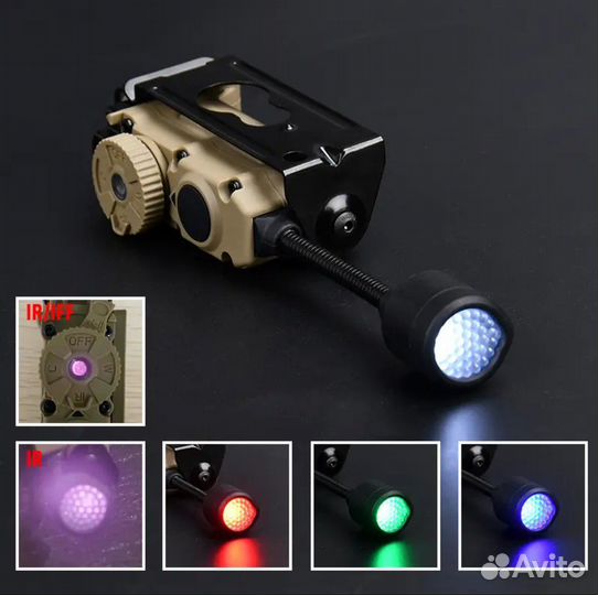 Тактический ик фонарь на шлем Sidewinder Stalk