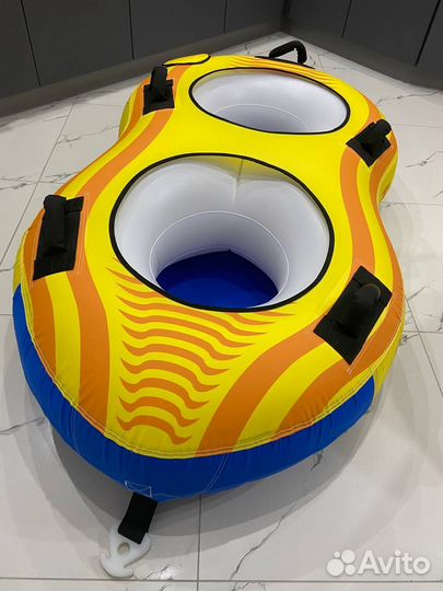Водная тюбинг ватрушка двойная восьмерка