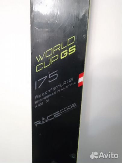 Горные лыжи fischer rc4 gs 175