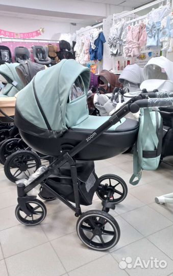 Коляска 2 в 1 peppy zoom