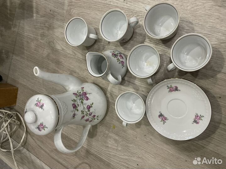 Сервиз кофейный фарфор ГДР