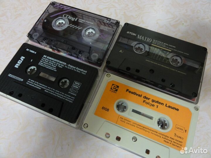 Аудиокассеты, наборы