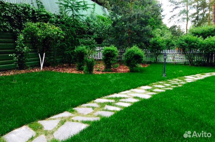 Укладка и продажа газона