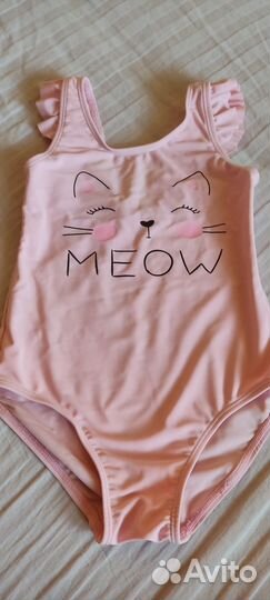 Купальник детский слитный размер 122