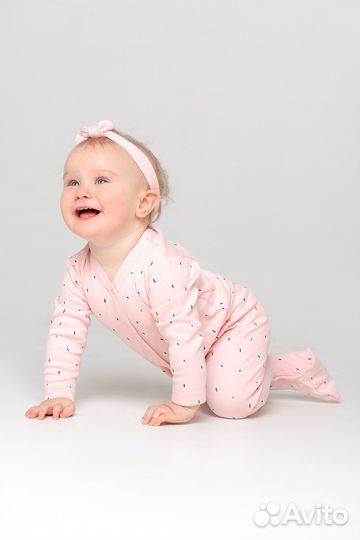 Комбинезон для девочки Crockid К 6025 штрихи (80)