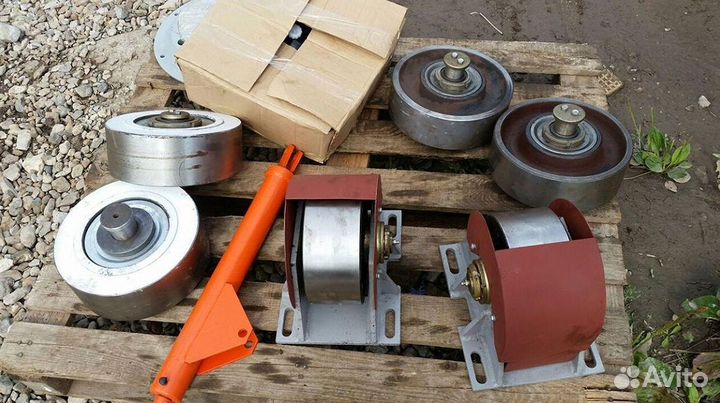 Ролик на автобетоносмеситель