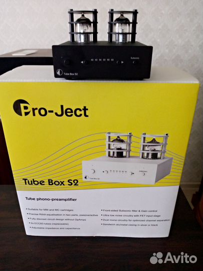 Фонокорректор Pro-Ject Tube Box s2