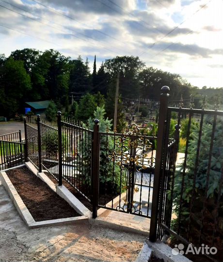 Кресты оградки