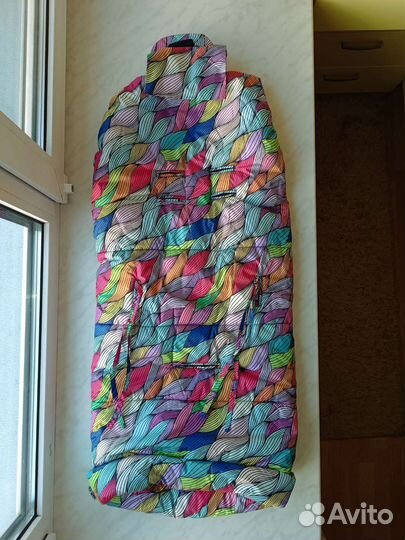 Конверт утеплённый в коляску и муфта