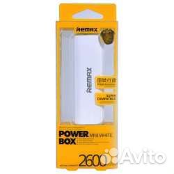 Внешний аккумулятор Remax Mini 2600 mAh Power Bank