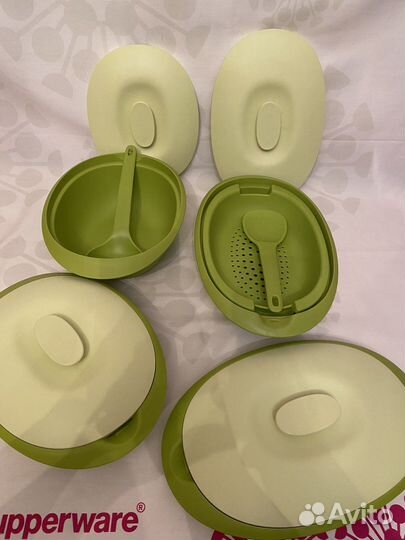 Сервировка Tupperware