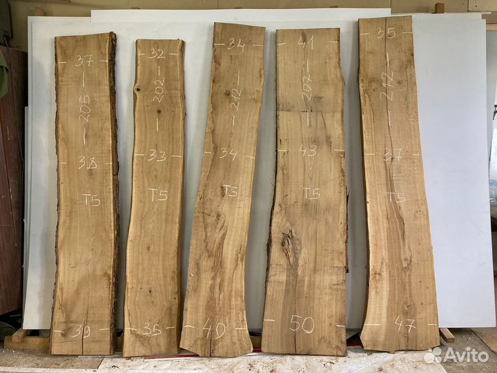Слэб дуба для изготовления столешниц, подоконников