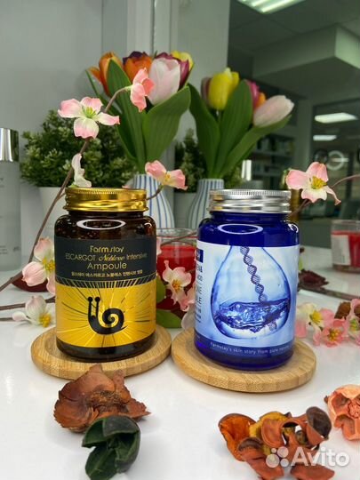 Корейская ампульная сыворотка для лица FarmStay