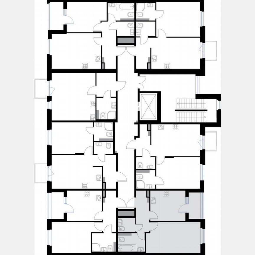 1-к. квартира, 40,5 м², 2/3 эт.