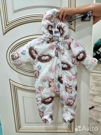 Конверт на выписку для девочки осень зима