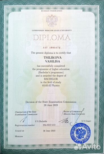 Репетитор по математике и физике егэ из МГУ