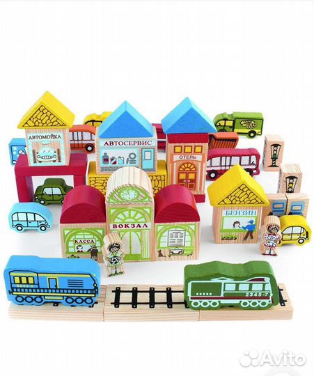 Деревянный конструктор 