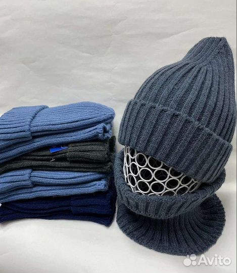 Шапка/снуд комплектом для мальчиков (р.52-54)