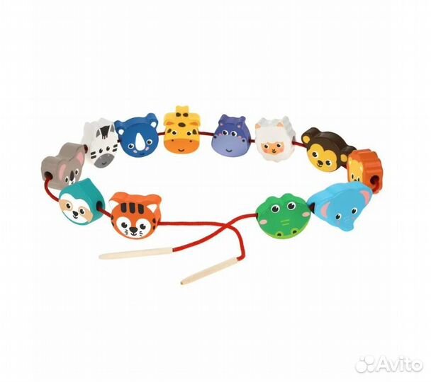 Шнуровка-фигурки Зоопарк 76856