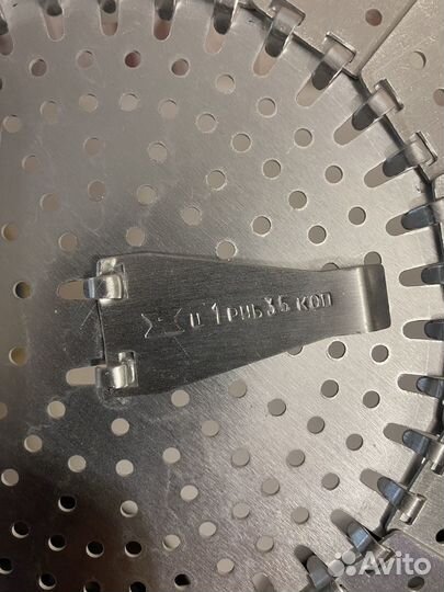 Пароварка подставка рассекатель для плиты СССР