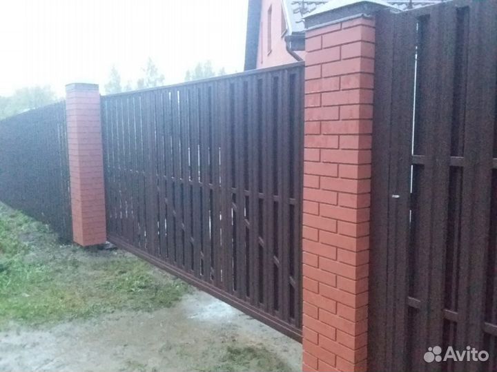 Заборы под ключ