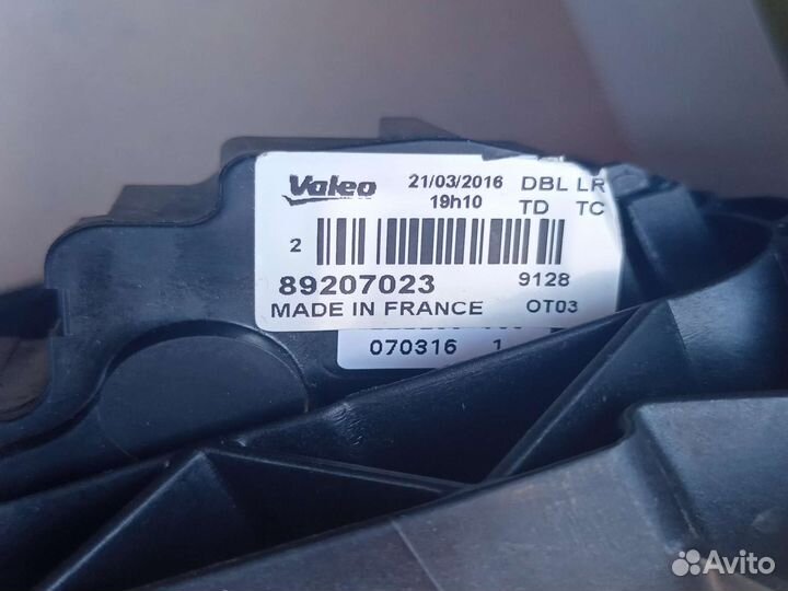 Рамка и мотор адаптива фары (линзы) Valeo New