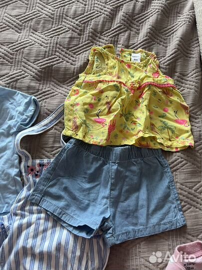 Вещи пакетом для девочки carter’s, mother care