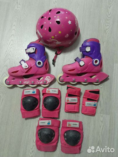 Детские ролики и защита