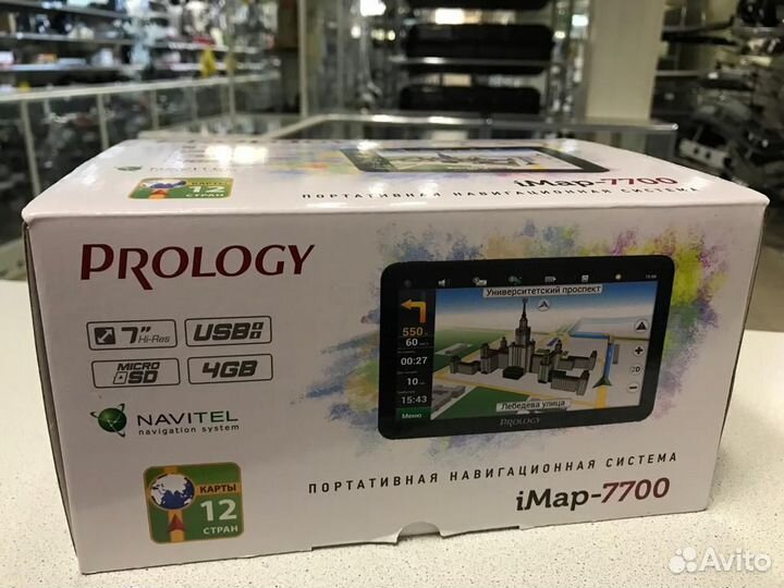 Автомобильный навигатор prology imap-7700