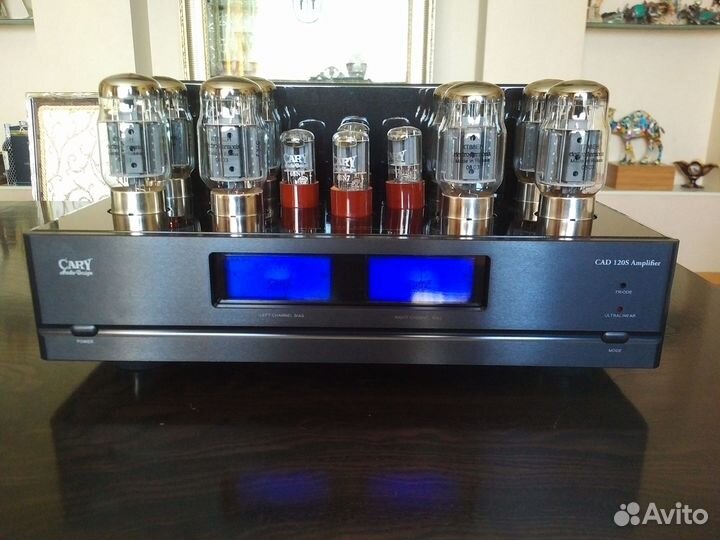 Ламповый усилитель cary CAD 120 S