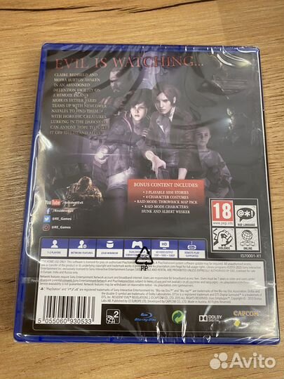 Resident Evil. Revelations 2 диск для PS4 новый