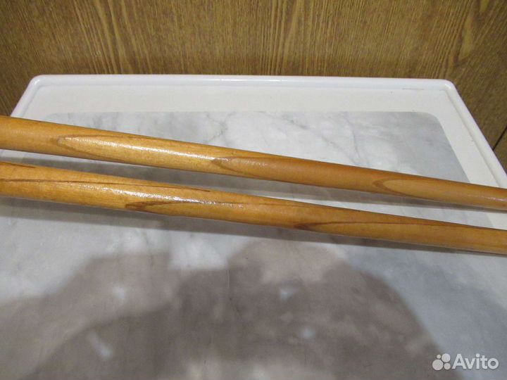 Кий цельный бильярдн., сд.в СССР, к-т 2шт