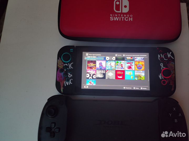 Прошитый Nintendo switch