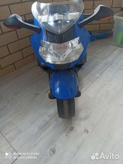 Детский электромотоцикл от 3 лет