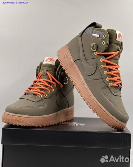 Кроссовки Nike Air Force 1 Duckboot (с мехом) (Арт.84600)