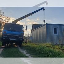 Аренда и услуги манипулятора, стрела 5 т, 15 м, борт 6 т, 6 м, Волоколамск
