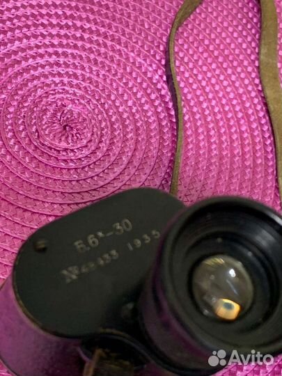 Бинокль 6х30Биноколь ркка 1935 год