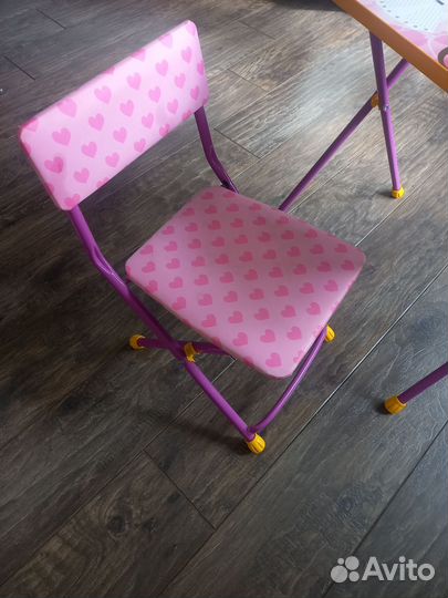 Столик со стульчиком для девочки